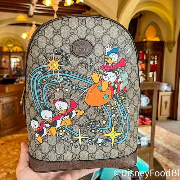 Gucci Disney Limited Collection Backpack Featuring Donald Duck BNWT. - Picture 3 of 11